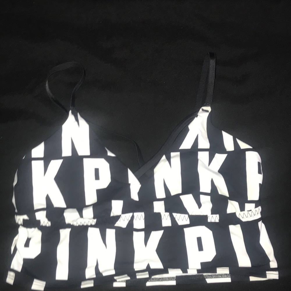 Pink Sports Bra